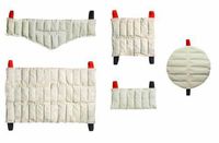 Duromed Therabeads Moist Heat Pack - Microwave & Reusable Pad - 5 x 12 - Half Size