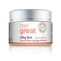 Healtop Silky Feet 100% Natural Feet Ointment for Smooth Feet Skin 1.69 FL OZ (50 ml)