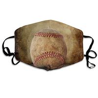 Face Mask Sports Ball Prints Baseball Fantastic Cycling Half Face Earloop Nose Mask for Boys