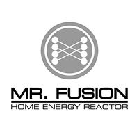 Back to the Future Mr Fusion decal sticker for Ipad, Laptop, Fridges