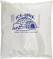 Polar Tech IB 12 Ice Brix Refrigerant Packs, Standard Leakproof, 12oz Capacity (Case of 24)