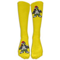 Cool Hip Hop Penguin Women & Men Knee High Socks Baseball Athletic Tube Long Stockings