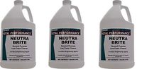 Flo-Kem 5767 Neutra Brite Neutral Floor Cleaner with Lemon Scent, 1 Gallon (3-(Pack))