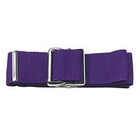 Prestige Medical Nylon Gait Transfer Belt with Metal Buckle, Purple, 4.3 Ounce