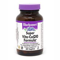 Bluebonnet Nutrition Super Vita-CoQ10 Formula® (Iron-Free & Iodine-Free), 60 Count