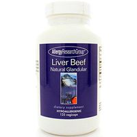 Liver Beef Natural Glandular 125 Veg Capsules