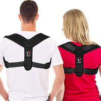 [Latest Model] Posture Corrector for Men and Women - Comfortable Upper Back Brace for Clavicle Support, Adjustable Back Straightener and Providing Pain Relief from Neck, Back & Shoulder