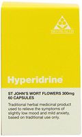 Hyperidrine (St Johns Wort) 300mg THR - R - 60 caps by Bio-health
