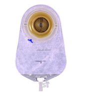 Assura Convex Extra-Extended Wear One-Piece Urostomy Pouches with Belt Tabs-(1 BOX, 10 EACH)