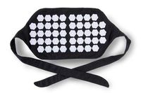 Kanjo - Premium Acupressure Belt - Lightweight on-The-go Pain Relief - Relieves Back Pain - 100% Organic Cotton Linen - Includes Carry Bag - Onyx