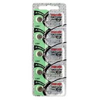 5PK Maxell Silver Oxide SR726W High Drain Watch Battery Replaces 310 L 126/D 394, 1161SO, 280-17, 394, 394A, 625, AG9, D394, GP394, L936, LR936, R394/27, RW 335, RW33, S33, S936S, SB-A4, SG9, V394