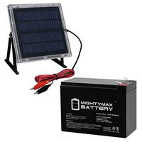 Mighty Max Battery 12V 10AH Replaces NEUTON CE5 POWPS12100 + 12V Solar Panel Brand Product
