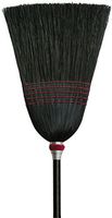 HAMBURG/NEXSTEP COMM PROD 6102-6 536008 Parlor 100% Black Corn Broom, 12"