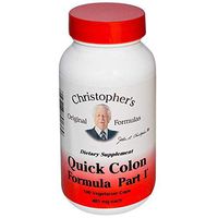 Quick Colon Formula Part 1 Synergistic Blend of Herbs for The Colon Original Formulas 485 mg 100 Veggie Caps