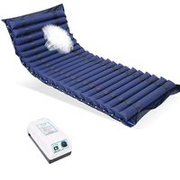 L&QQ Premium Alternating Air Pressure Mattress for Medical Bed with Inflatable Pad & Electric Pump System,Pressure Sore and Pressure Ulcer Relief,Fits Standard Size Hospital Bed,A