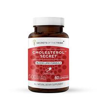 Secrets Of The Tribe - Cholesterol Secret, Blood Lipid Formula, Herbal Supplement Blend (60 Capsules)