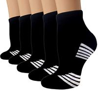 Compression Running Socks For Men & Women-5/7 Pairs-Fit for Athletic,Travel& Medical