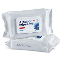 Disinfectant Wipes, 75% Alcohol Cleaning Wet Wipes (2 Pack,60 Wipes,8"X4.6"), Daily Disinfecting Use for Hand Home House Travel Office Electronics School All Purpose