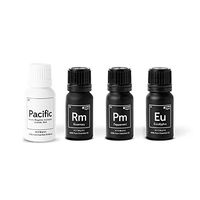 Vitruvi Herbal Essential Oil Bundle, Pacific, Rosemary, Peppermint, Eucalyptus, 4x 10ml Bottles, 4 Count
