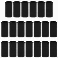 Ancefine Elastic Finger Sleeves/Thumb Braces Support/Compression Protector Braces for Relieving Pain Calluses Arthritis Knuckle,20Pcs (Black)