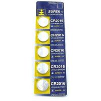 5 Pcs CR2016 Lithium Button Cell Batteries