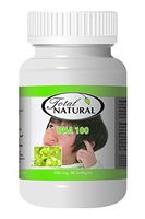 DHA 100mg 90 Count Bottle of Softgels [2 Bottles] by Total Natural, Safe and Natural Cognitive Health Supplement for Men and Women, GMP Premium Ingredients