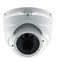 AVSystec 1080P 2.1 Megapixel HD-CVI Indoor/Outdoor Dome Security Surveillance Camera 85' illumination range with 36IR LED's for night vision, Manuel zoom 2.8 to12mm White housing