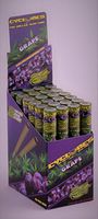 12 Total Natural Cyclone Hemp Cones Grape Flavored (6 Packs of 2) + XL Beamer Doob Tube Non Tobacco Non Nicotine + Limited Edition Beamer Smoke Sticker Made of Pure Hemp