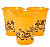 Rhode Island Novelty Happy Halloween Disposable Cups Pack of 50 12 Oz Cups