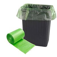 AnnkkyUS 10 Gallon Green Garbage Bags Kitchen Trash Bags