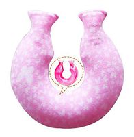 Long Hot Water Bottle, Keep Warm Neck/Body Warmer, Pink