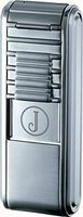 Personalized Visol Track Butane Refillable Brushed Chrome Cigar Or Cigarette Lighter - Free Engraving (Single Initial)
