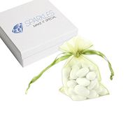 Sparkles Make It Special 200-pcs 4 x 6 Inch Organza Favor Bags Wedding Party Gift Pouches Olive Green