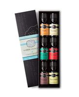 P&J Trading Summer Set of 6 Premium Grade Fragrance Oils - Peach, Strawberry, Plumeria, Coconut, Ocean Breeze, Pina Colada - 10ml