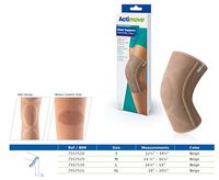 Actimove Knee Support Closed Patella, 2 Stays Large Beige