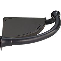 Transitional Grab Bar with Corner Shelf Finish: Venetian Bronze
