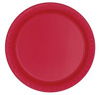 Red Paper Plates, 8ct