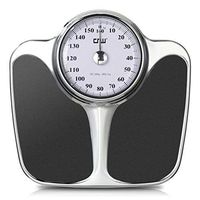 Analog Bath Scale,Precision Bathroom Scale, Steel Plate Scale, Large Dial, Clear Reading,Measuring Weight up to 160 KG/350 LB