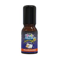 GuruNanda 4Kids Good Night Little Lamb Roll-On Essential Oil Blend - Pure & Natural Therapeutic Grade Oils for Aromatherapy - Lavender, Ylang Ylang, Roman Chamomile, Petitgrain, Orange, Marjoram 10mL