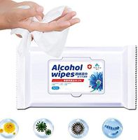 Alcohol Detergent Wipes (1 Packs,50Wipes),Large Wet Wipes(8"x6"),75% Soft Alcohol Wipes for All-Purpose Cleaning1