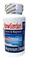 Raw Garden Magnesium Chloride 500 mg High Potency 90 Capsule Bottle 1 Pack