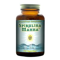 HealthForce Spirulina Manna - 150 Vegan Capsules - Certified Organic Spirulina, Superfood - Plant-Based Protein, Rich Source of Vitamin A - Non-GMO, Gluten-Free - 30 Servings