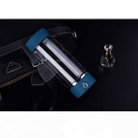 LOVEPET High Concentration Hydrogen-Rich Water Cup SPE Ion Membrane Alkaline Water Purifier Micro-Electrolyzed Water Glass 420ml