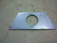 yan_Trailer Jack Bottom Support Plate A-Frame