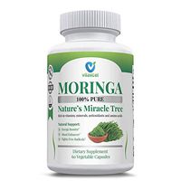 Moringa Oleifera 800 mg, 100% Natural and Premium, 60 Capsules