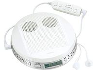 Toshiba Portable CD Player (with Speaker) TY-P2W (White)【Japan Domestic Genuine Products】【Ships from Japan】