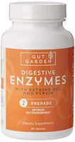 Gut Garden Digestive Enzymes with Betaine HCL with Pepsin - Digestive Health Supplement - Soy and Gluten Free - Bloating and Gas Relief - Constipation Relief - Acid Reducer - 90 Capsules