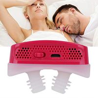 Qkiss USB Anti Snoring Device, Anti Snoring Nasal Dilator, Anti Snoring Respirator(Red)