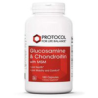 Protocol For Life Balance - Glucosamine and Chondroitin with MSM - 180 Capsules