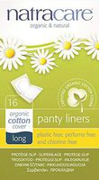 Natracare Panty Liners Long, 16 Count